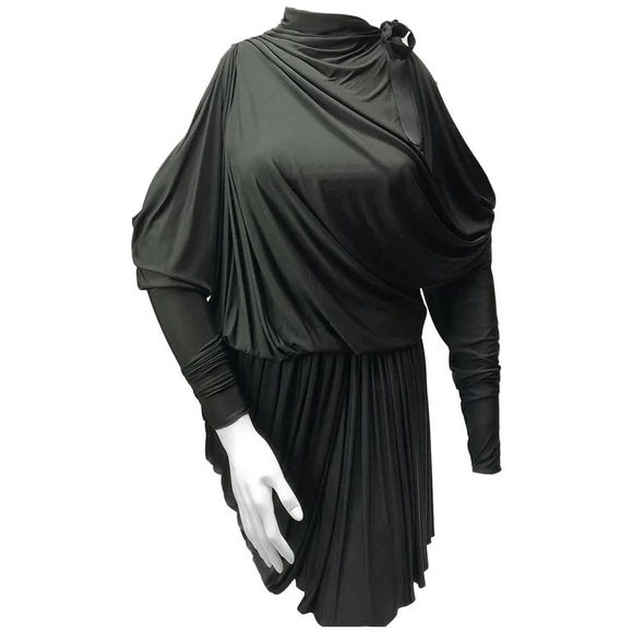 Alexander wang slinky draped dress
